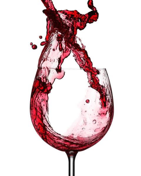 Photograph Phil Cawley Wine Splash on One Eyeland